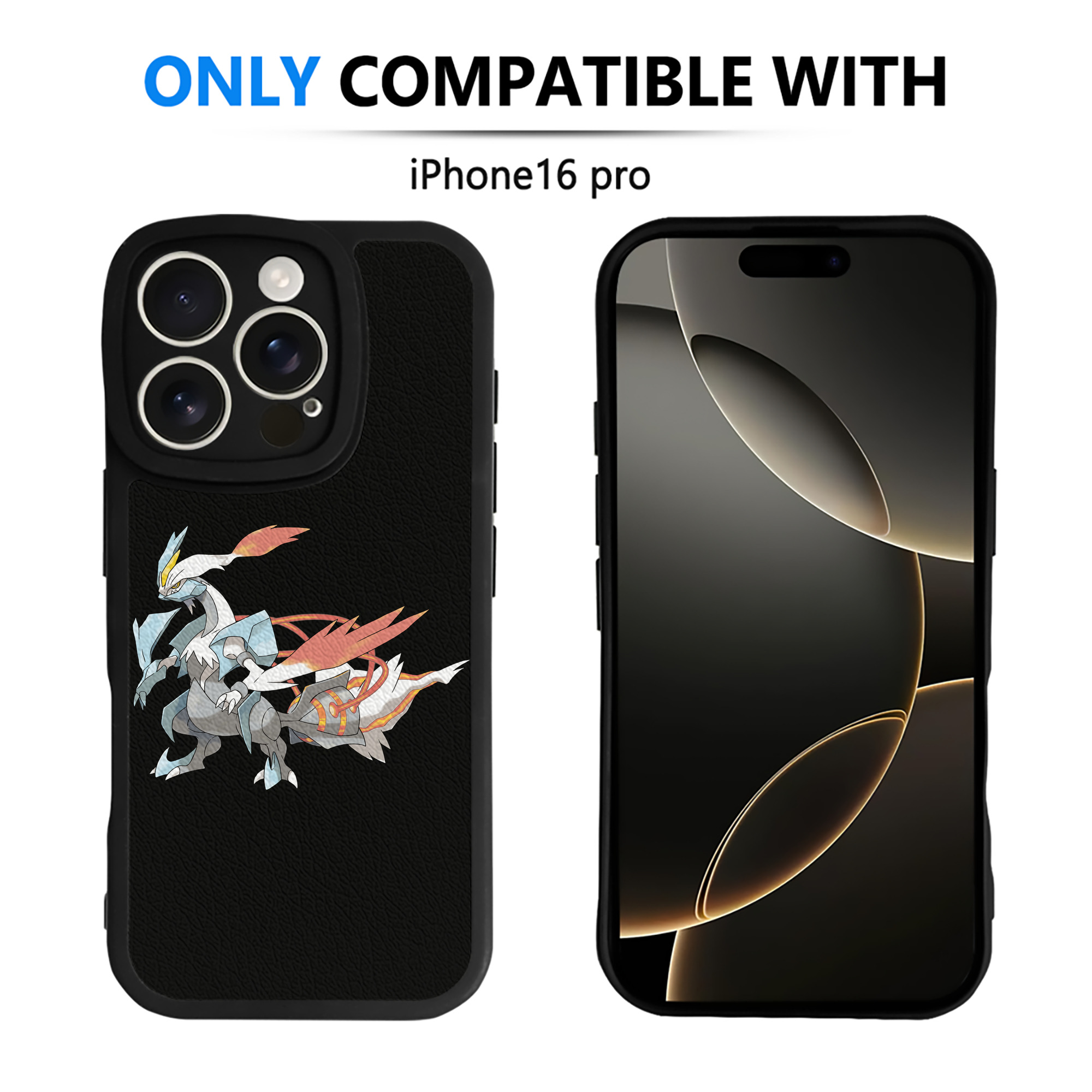 （画像用） ポケットモンスター Pokémon 【iPhone 16シリーズ対応】シリコンスマホケース（レザー調） 材質：シリコン